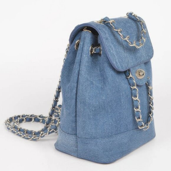 Denim Backpack